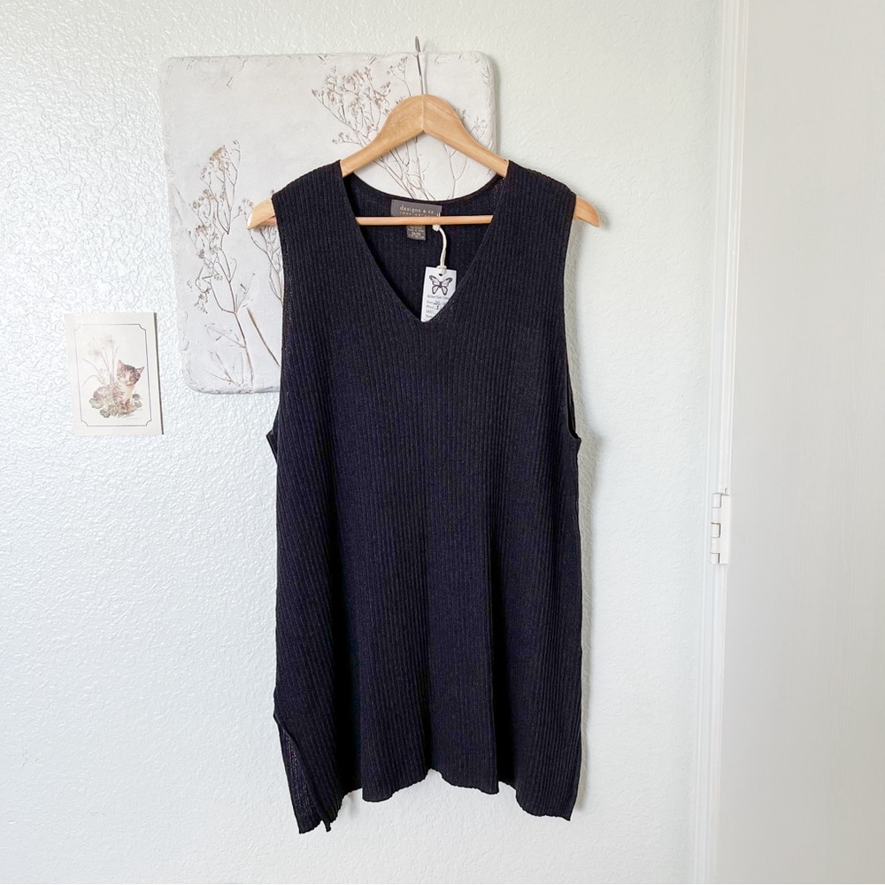 Designs & Co Lane Bryant Ribbed Dress